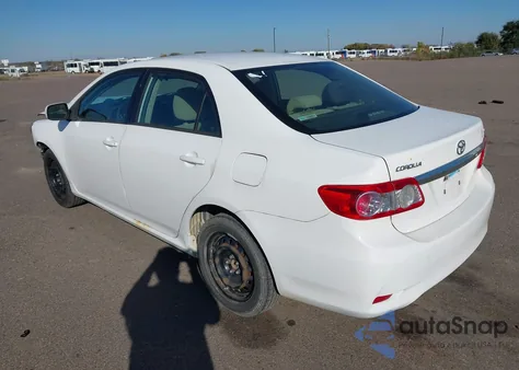 2012 Toyota Corolla Le z USA, uszkodzony, nr VIN 2T1BU4EE3CC897656